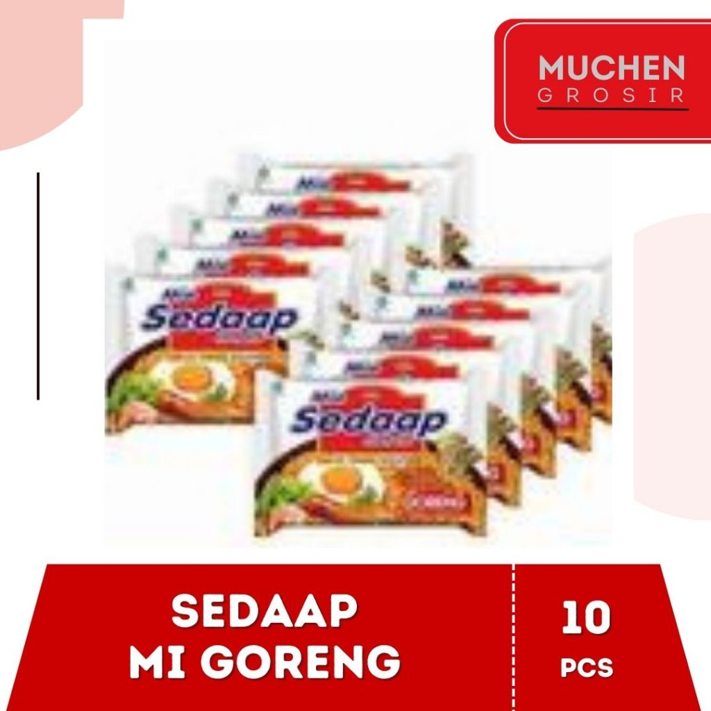 

Mie Sedap Goreng sedaap 10 Pcs