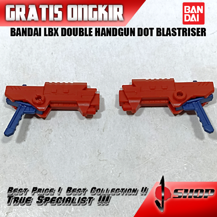 BANDAI LBX DOUBLE HANDGUN DOT BLASTRISER BND305