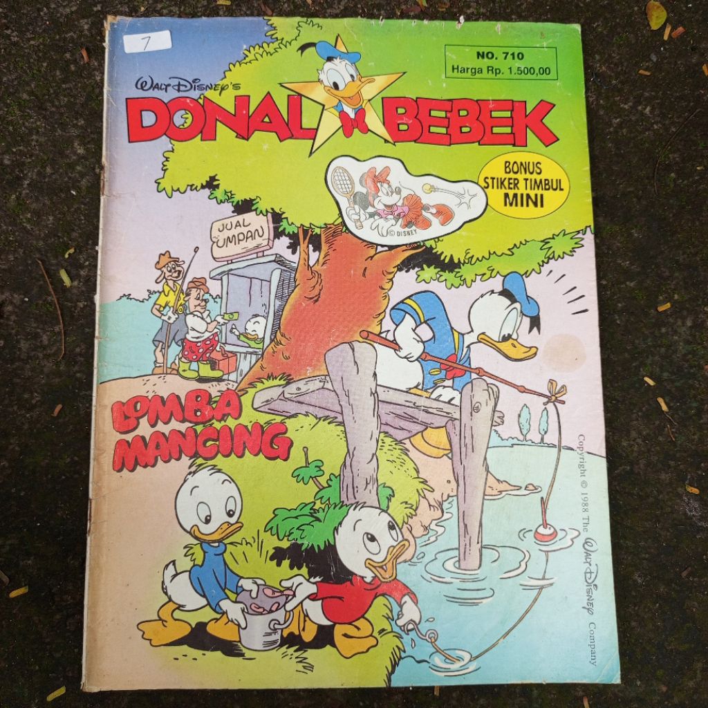 Donald Bebek No. 710 || komik Donald bebek (Bahasa Indonesia)– Edisi Koleksi “Lomba Mancing” || komi