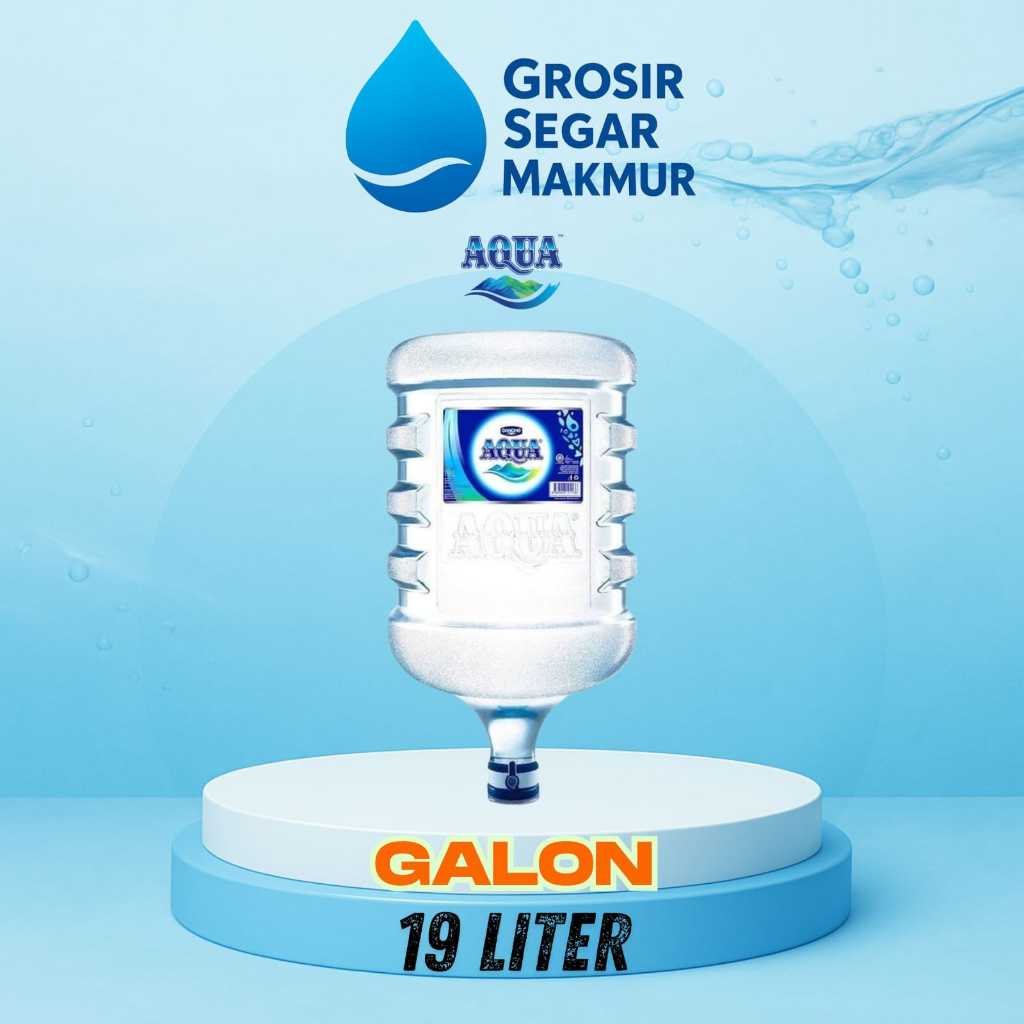 

Galon AQUA Air Mineral 19 Liter x 1 ( Air + Galon )