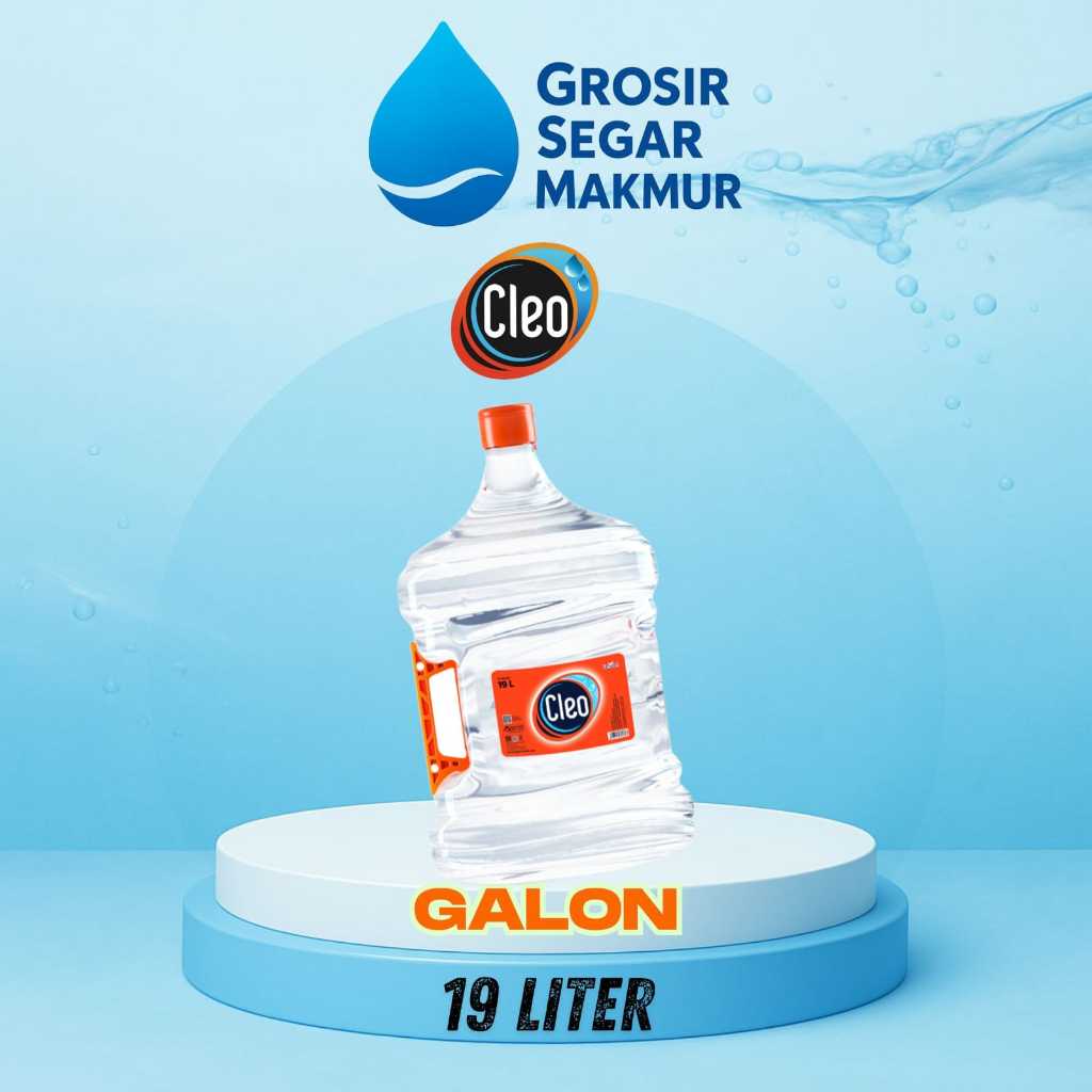 

Galon Air Mineral CLEO 19 L ( GALON + AIR )