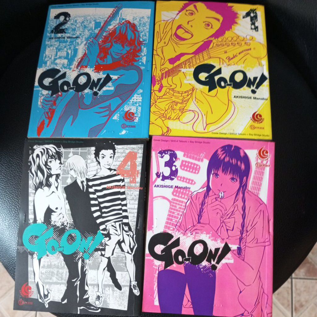 komik go-on vol 1-4 tamat