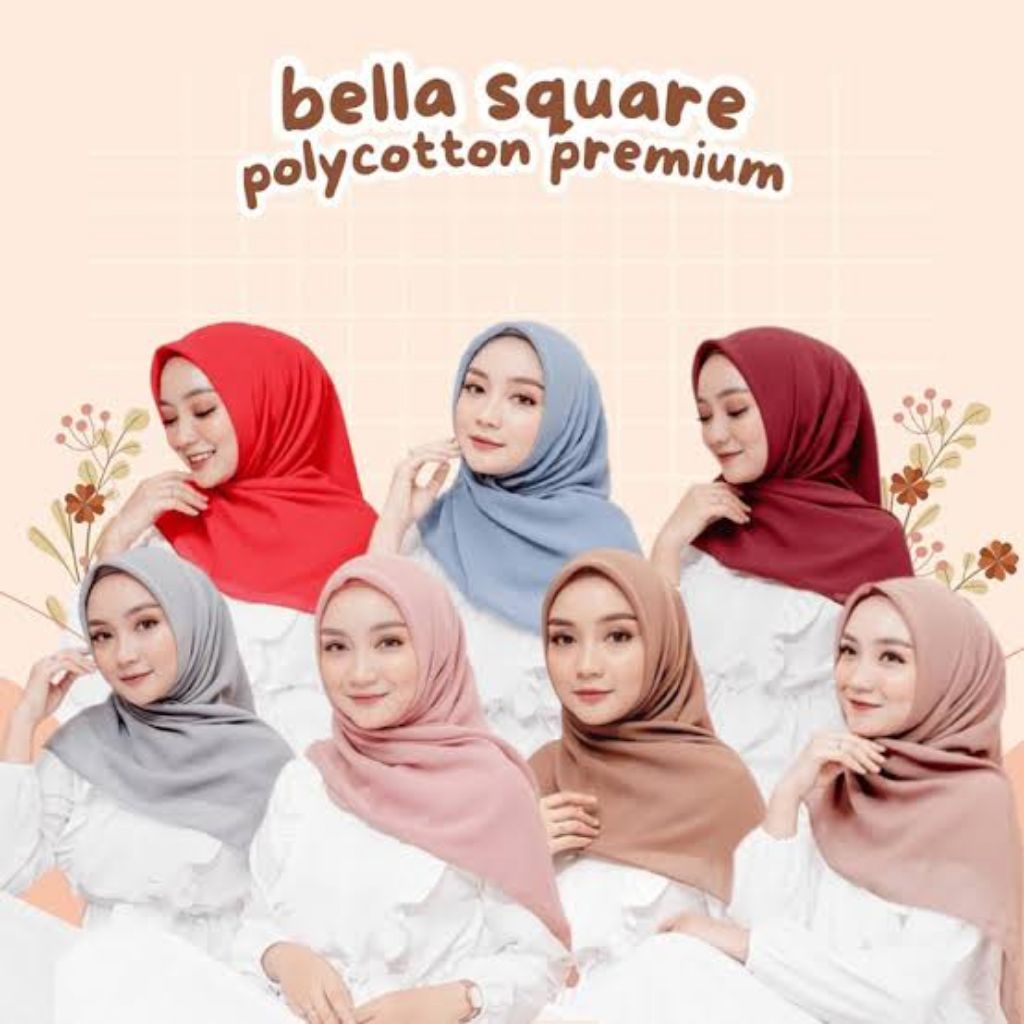 An-Najah - Hijab Segi Empat Bella Square