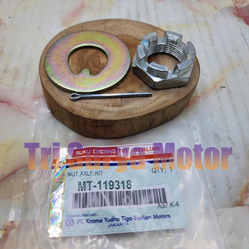 Nut Axle Kit Mur As Roda Depan Colt Ps100 Ps125 Canter Turbo MT119318