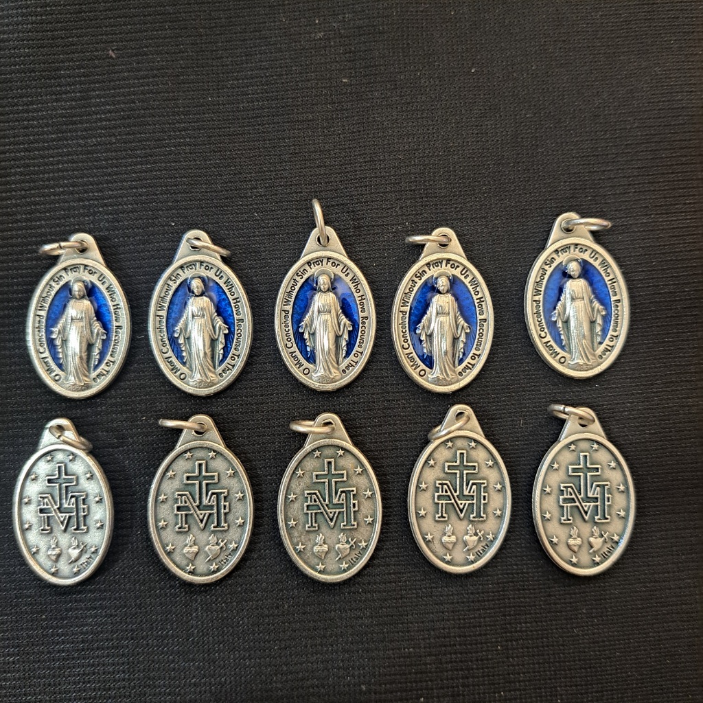 Medali Bandul Bunda Maria & Yesus  Made in Italy