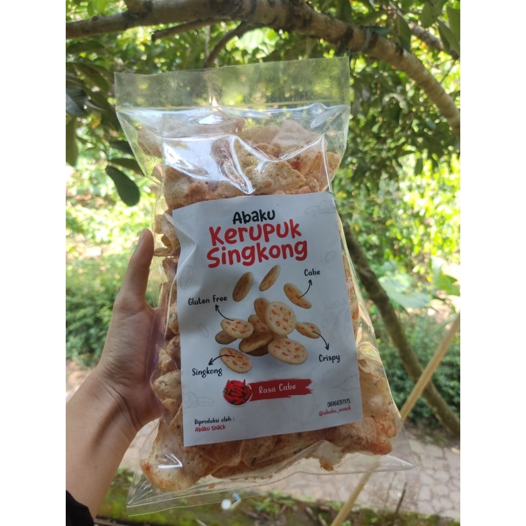

Kerupuk Singkong Cabai Pedas Nagih – Ready Matang Kriuk Renyah