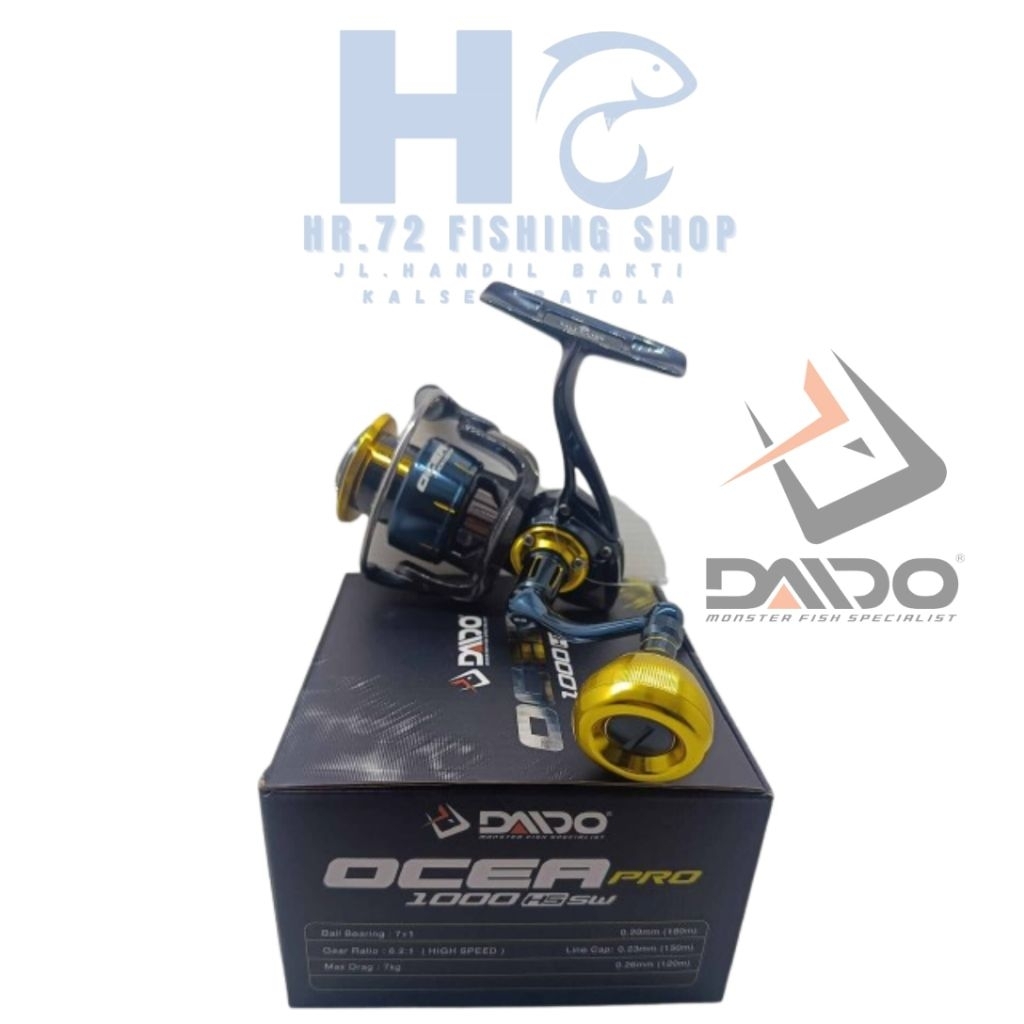 REEL SPINNING DAIDO OCEA PRO 1000 HS SW