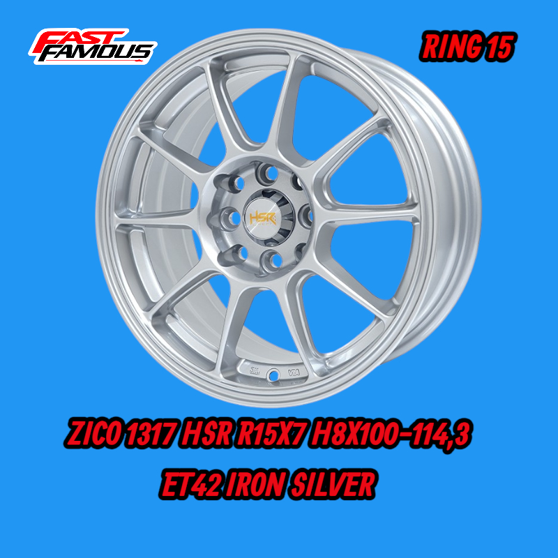 velg r15 jari jari coock buat brio agya jazz livina avanza yaris dll pelak tc05 lebar 7 hsr zico