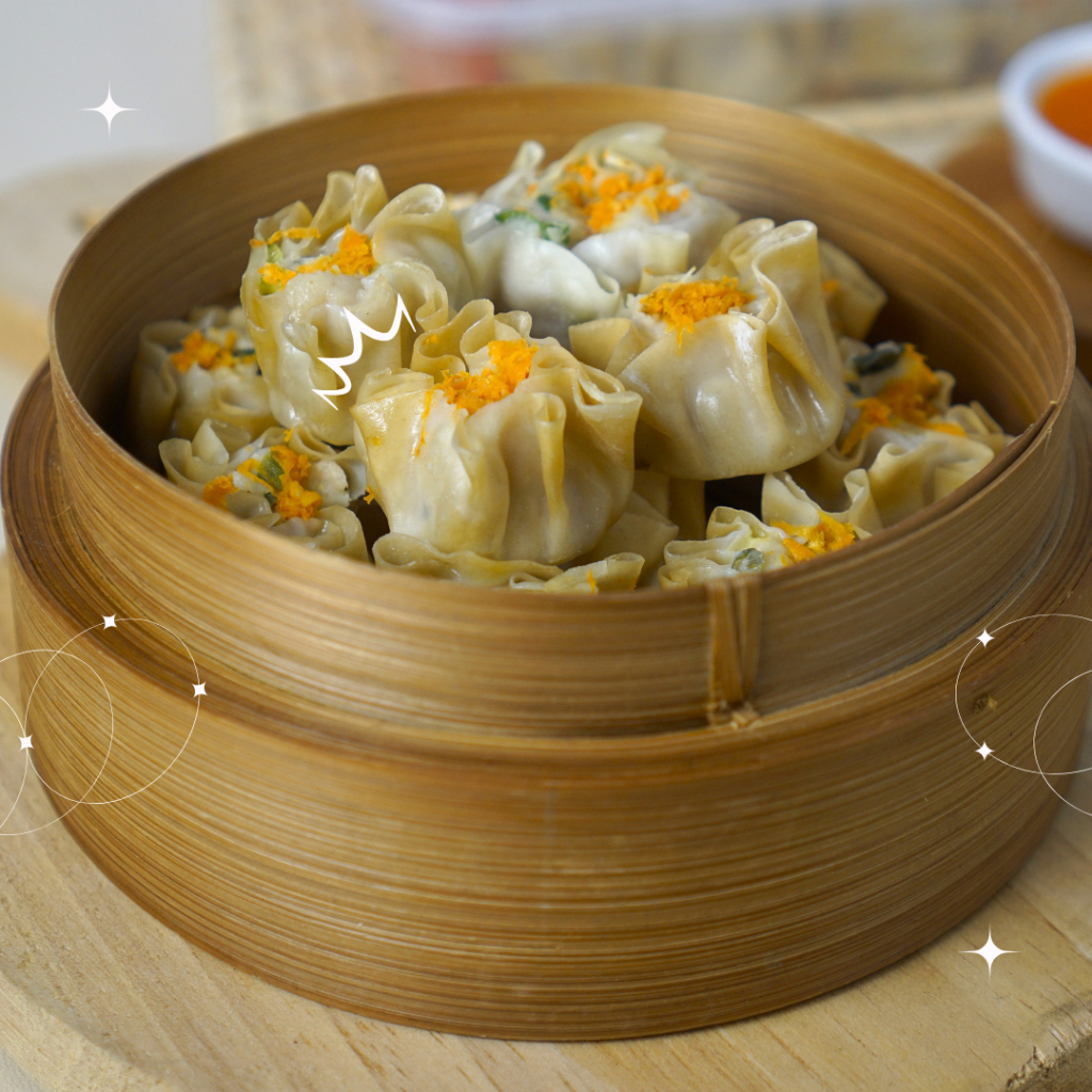 

Dimsum Syimomay Premium Frozen Isi 10 pcs Halal Enak & Praktis + Saus