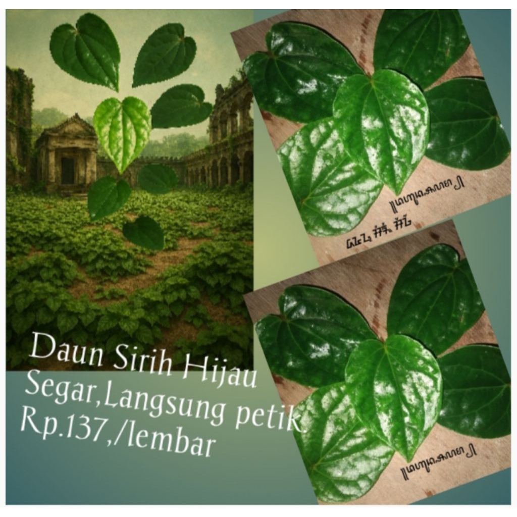 

Daun Sirih Hijau segar