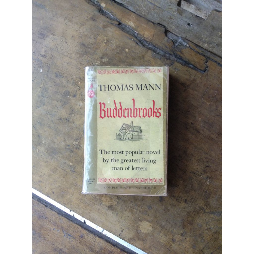 Buku Novel Import Buddenbrooks - Thomas Mann