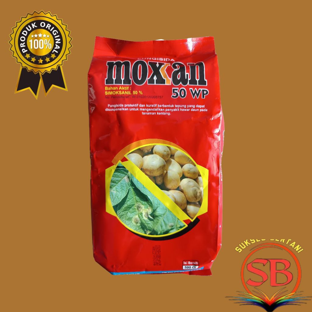 FUNGISIDA MOXAN 50 WP - 500 GRAM SIMOXSANIL 50 %