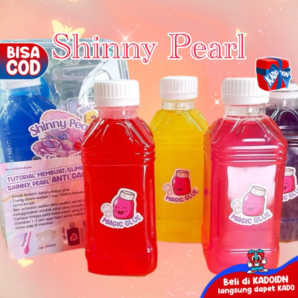 Slime Kit Shinny Pearl by Kadokado.idn