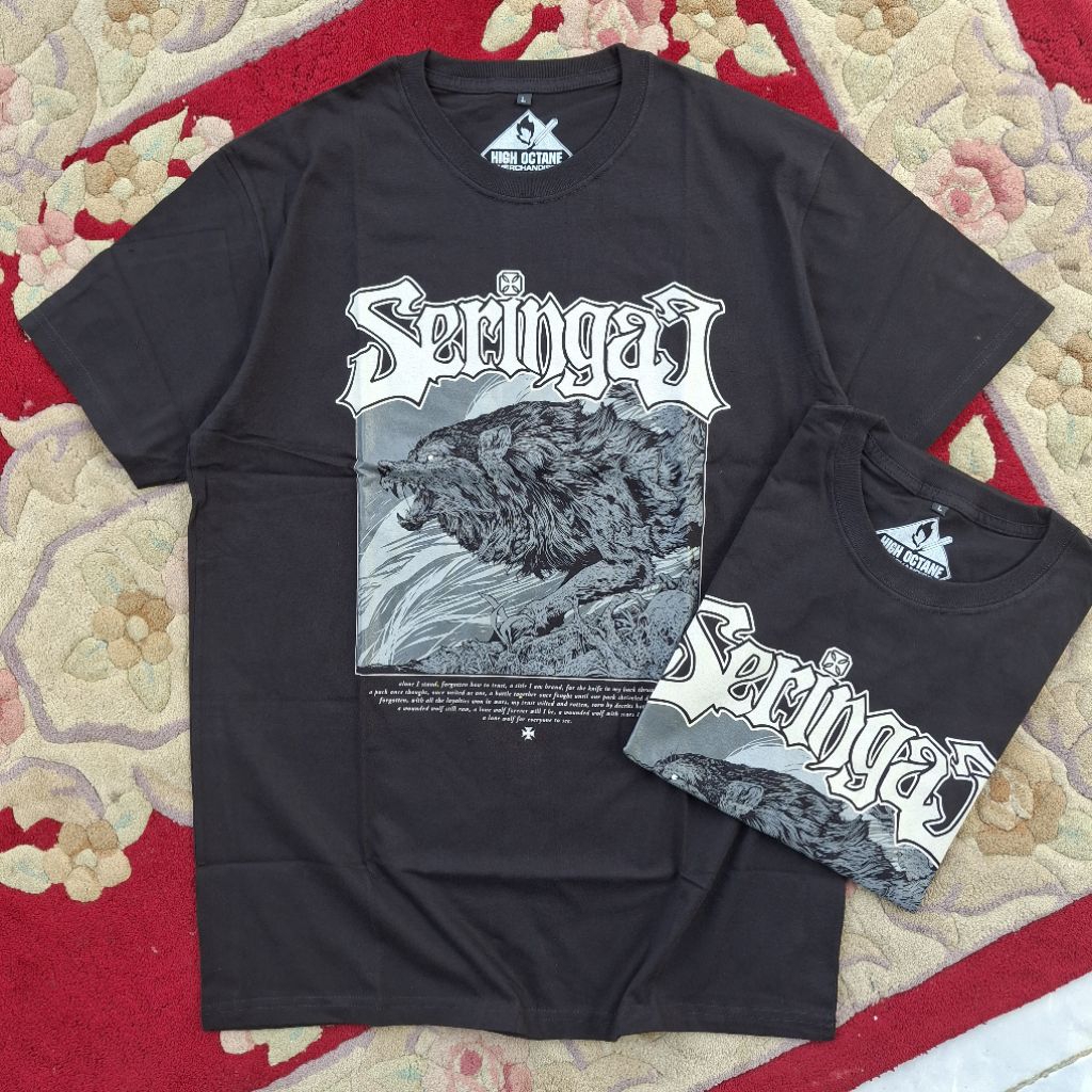 Tshirt Seringai - Lone Wolf Original Merchandise