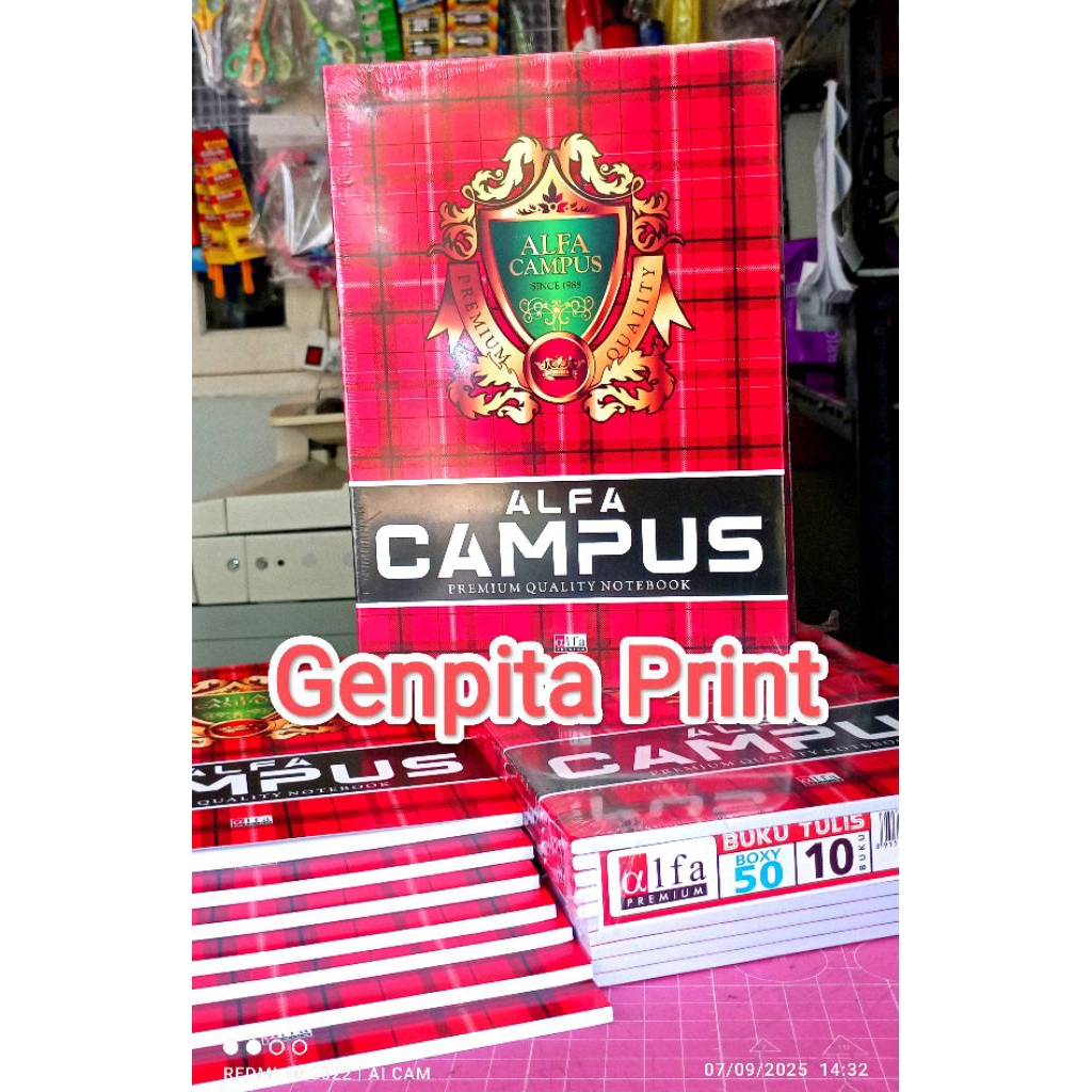 

Buku Campus Boxy/Buku Campus 50/Buku Alfa Campus 50 1pak