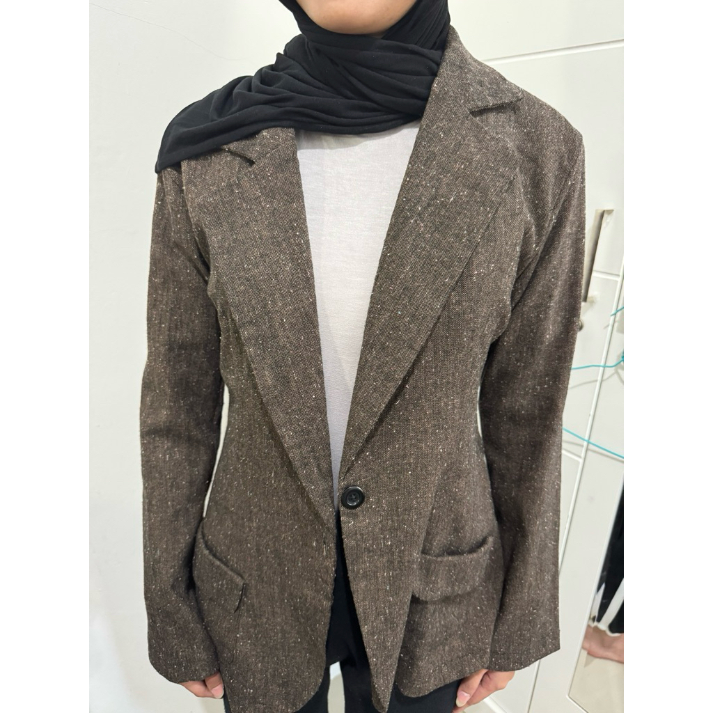 PRELOVED BLAZER COKLAT