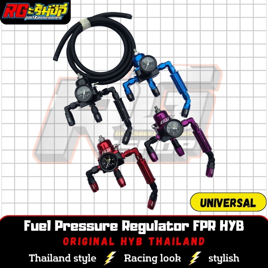 FPR Fuel Pressure Regulator Pengatur Tekanan Bahan Bakar Original HYB Thailand