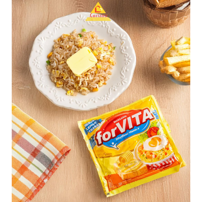 

Margarin FORVITA margarine kue serbaguna sachet 200gr / Forvita Margarin