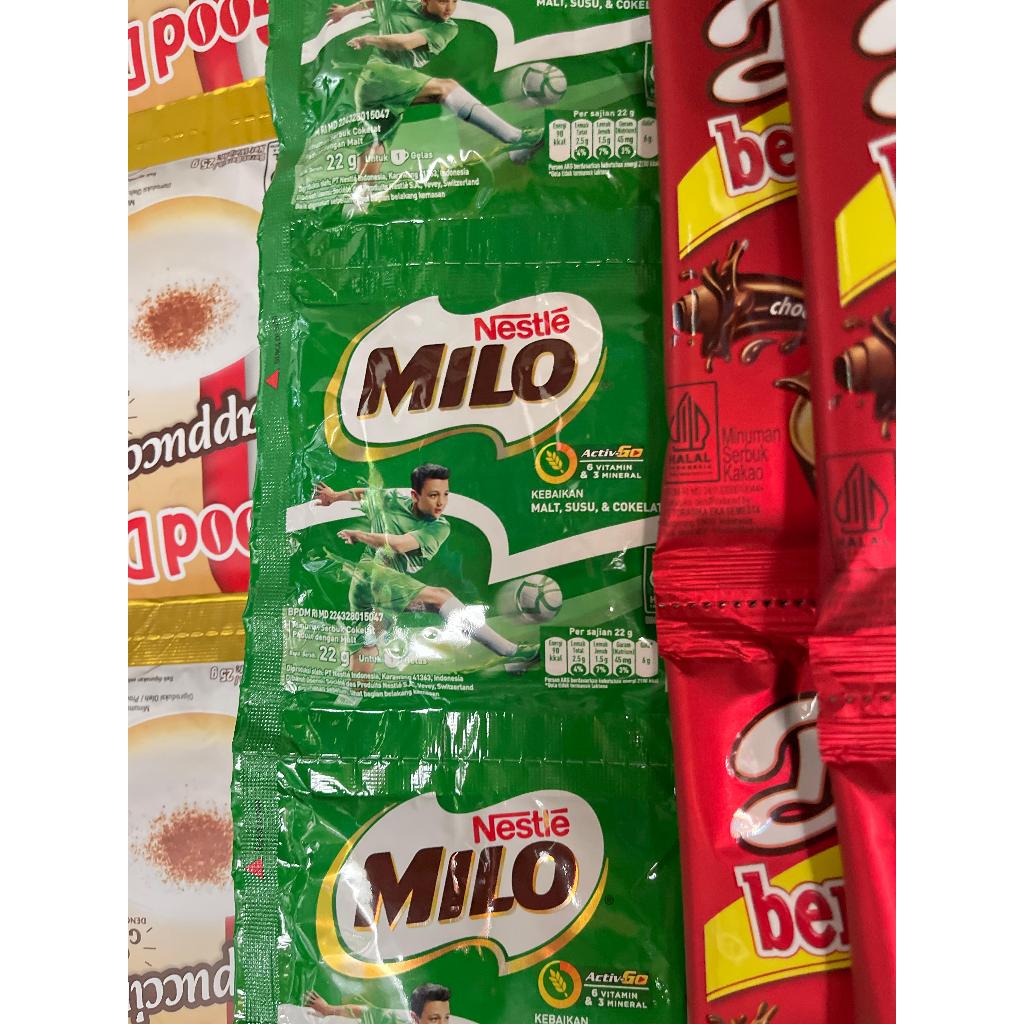 

Nestlé Milo Sachet 29gr – Minuman Cokelat Malt Energi