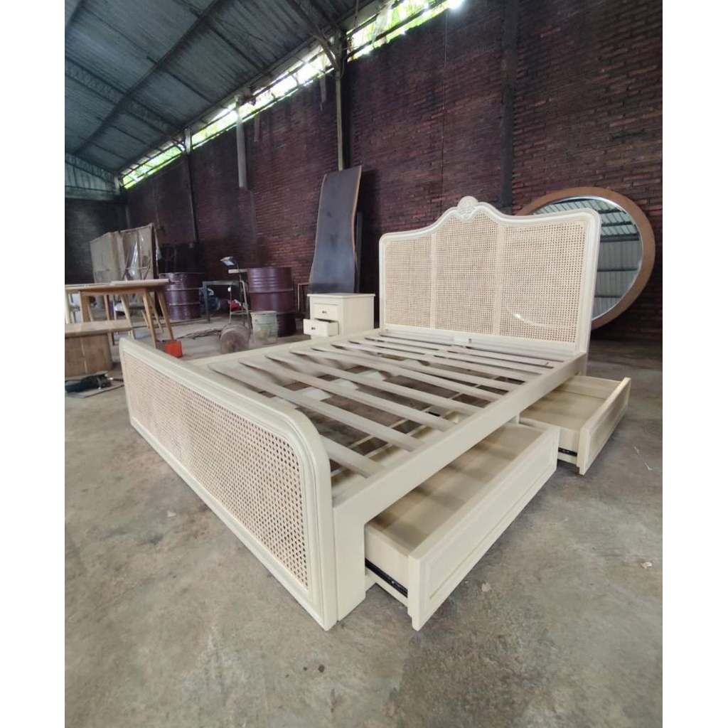 divan laci minimalis duco jati