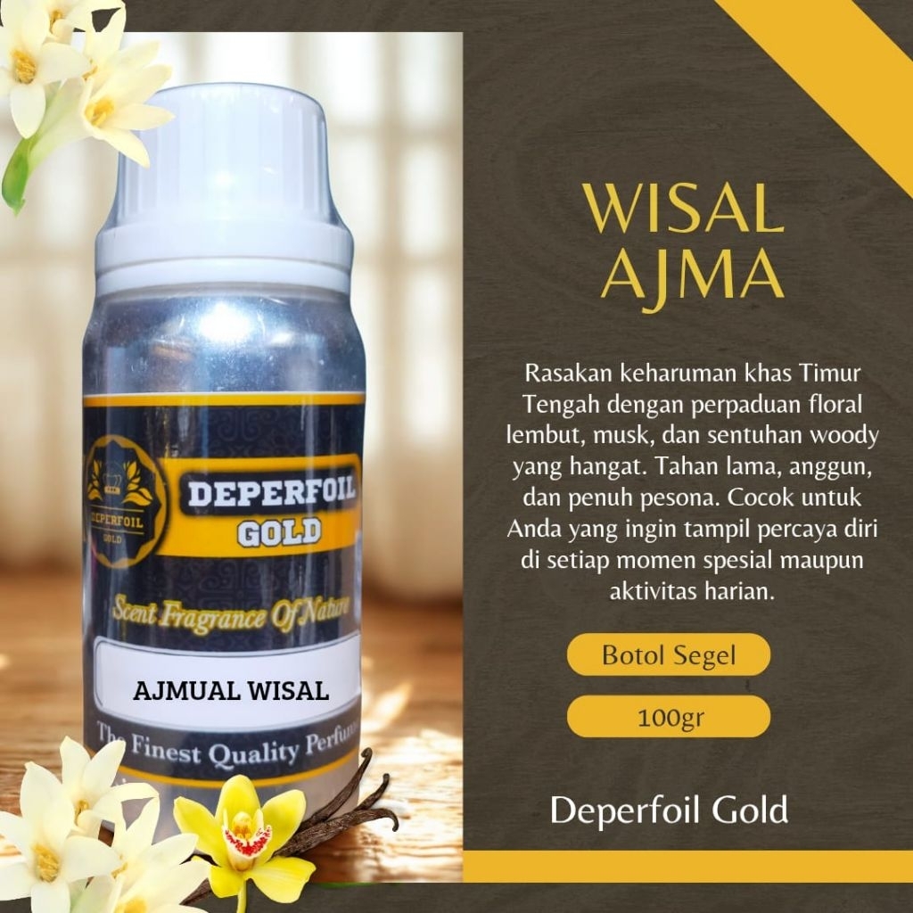 Bibit Parfum AJMAL WISAL - AJMA WISAL - Parfum Ajma Wisal 100 ml Kemasan Segel