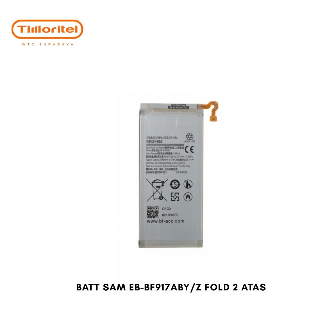 Battery Sam EB-BF917ABY / Z Fold 2 Atas