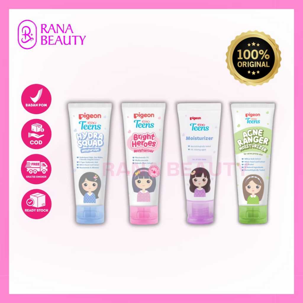PIGEON Moisturizer / Pigeon Teens Bright Heroes Moisturizer / Pigeon Teens Hydra Squad Moisturizer /