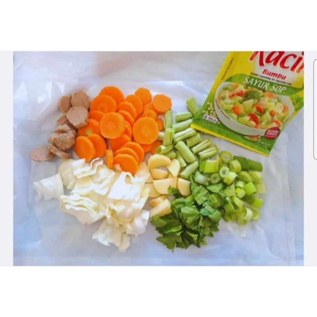 

Paket Cemplung Sayur Sop Bakso