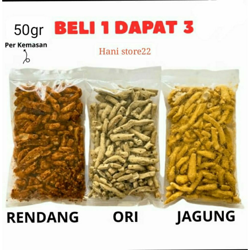 

basreng pedas manis gurih beli 1 dapat 3 basreng