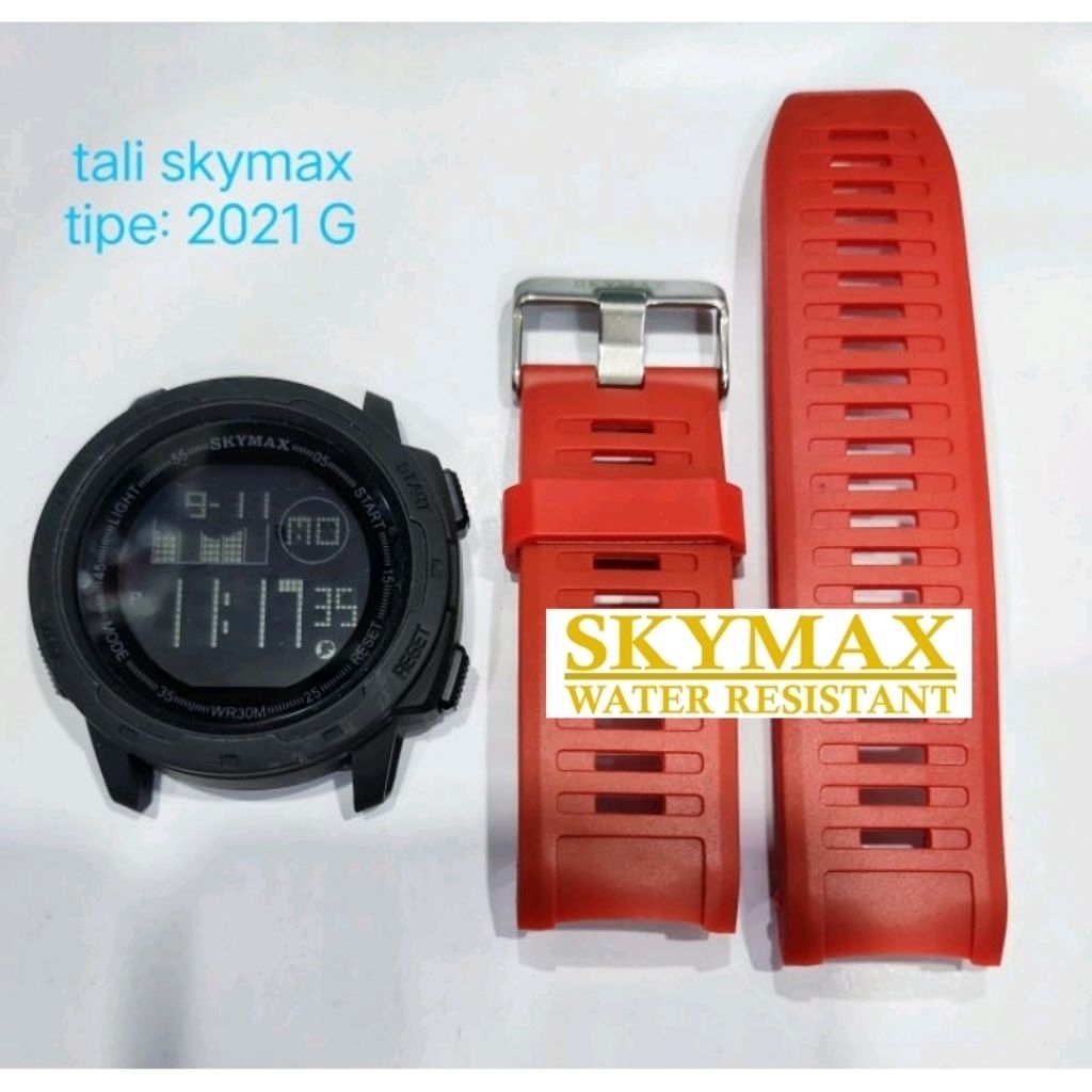 TALI JAM TANGAN ORIGINAL SKYMAX 2021G TALI CADANGAN