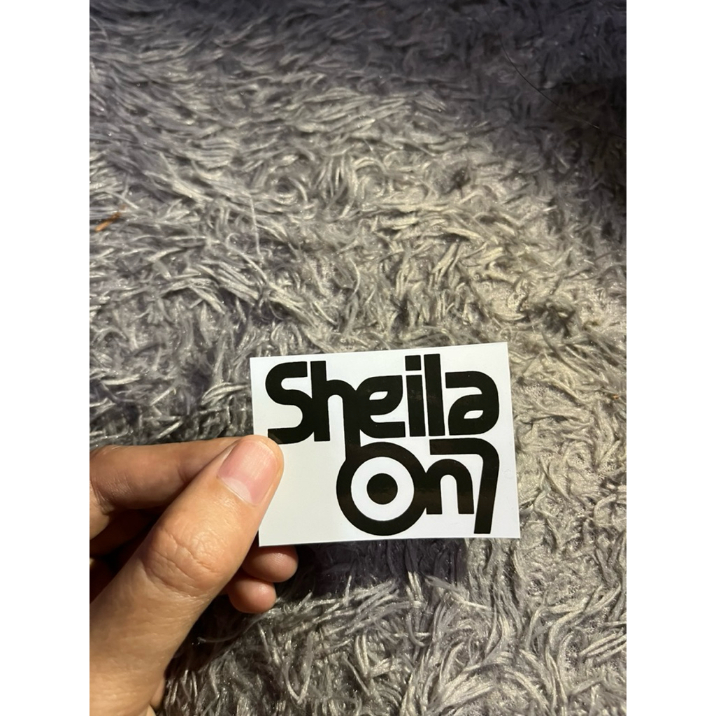 STIKER SHEILA ON7