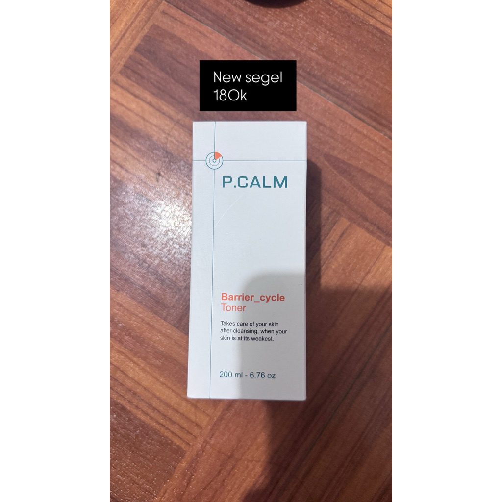 P CALM BARRIER CYCLE TONER NEW SEGEL Toner penyegar calming