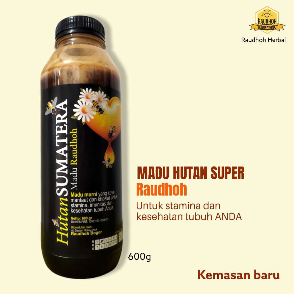 [ PROMO Madu Hutan Sumatra  600 Gr ] Madu Hutan Super Raudhoh | Palsu Uang Kembali
