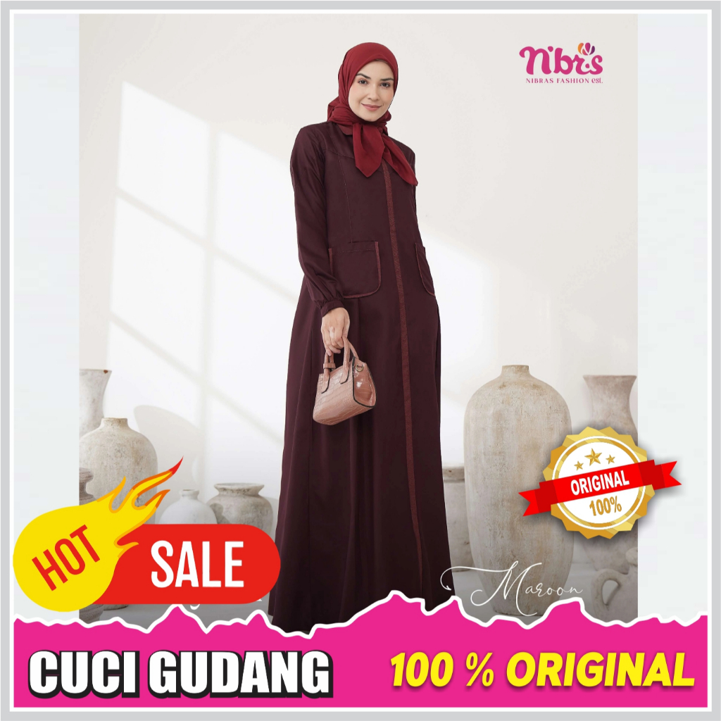 Gamis Nibras Promo Sale Cuci Gudang RESYA 71 NIBRAS ORIGINAL