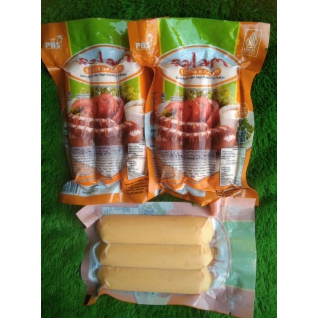 

Sosis Bakar Salam Isi 3 biji | Salam Sosis Bakar | Sosis Ayam | Sosis Sapi