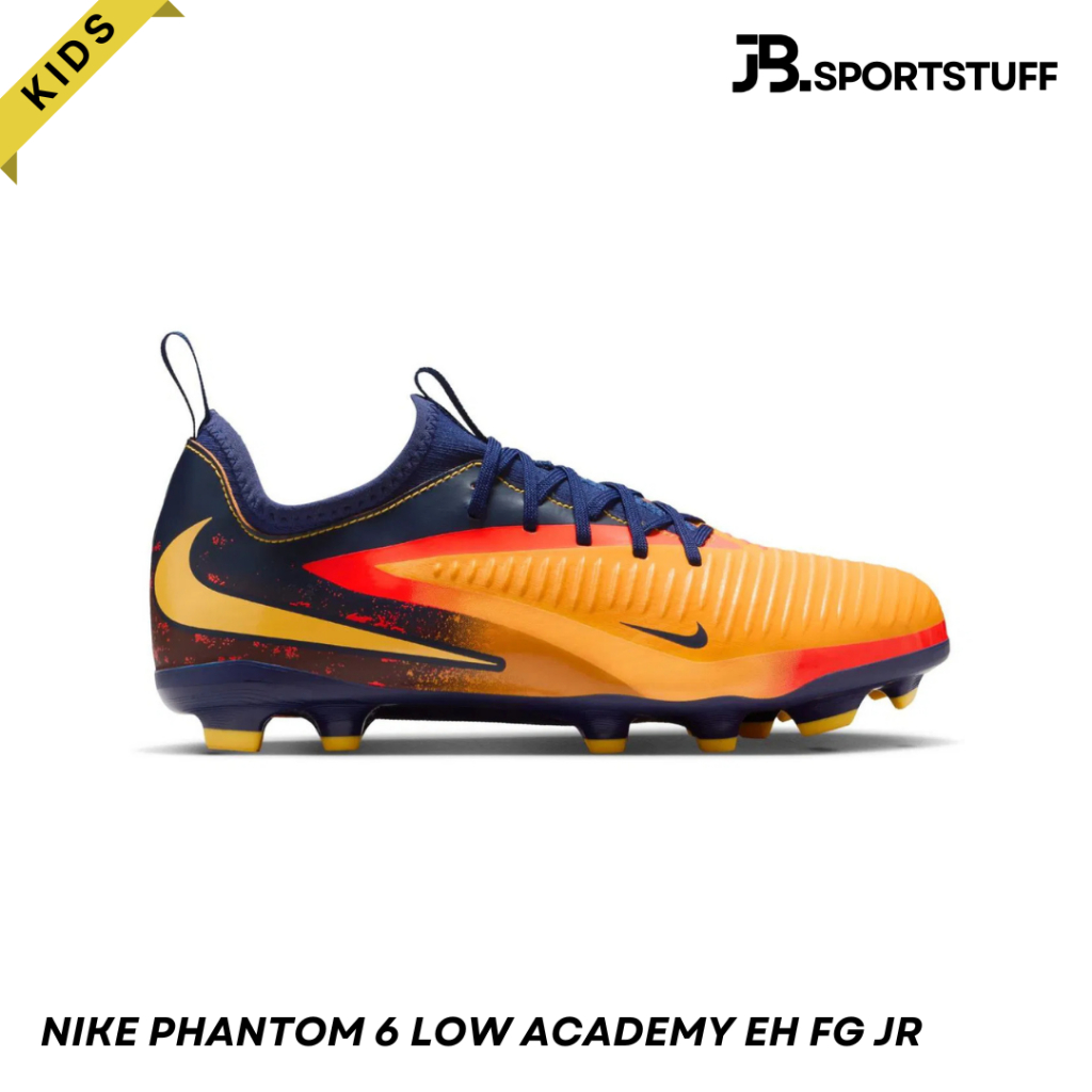 NIKE SEPATU BOLA ANAK PHANTOM 6 LOW ACADEMY EH FG JR HQ2032 800 ORIGINAL 100% /SEPATU BOLA ANAK NIKE