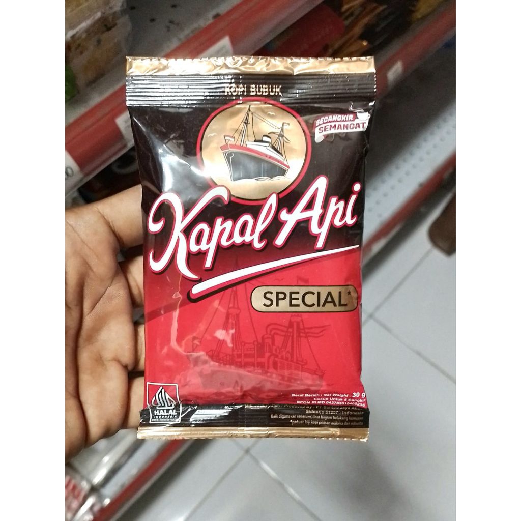 

Kapal Api Special 30g (Kopi Bubuk)