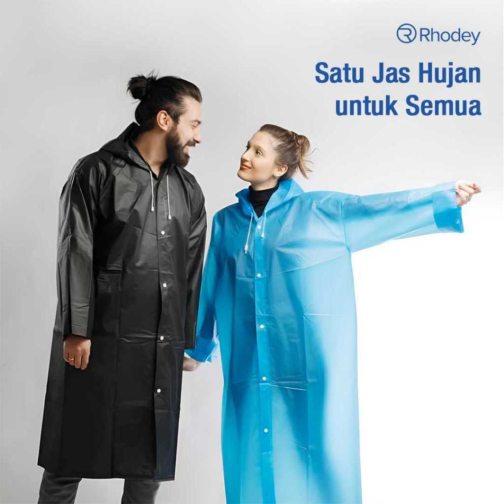 PREMIUM Universal Jas kupluk Terbaru Jaket jass Hujan Portable waterproof Jas Hujan Mantel ASV Versi