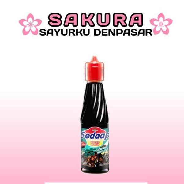 

Kecap Manis sedap / Sedaap Kedelai Hitam (botol) - SAKURA