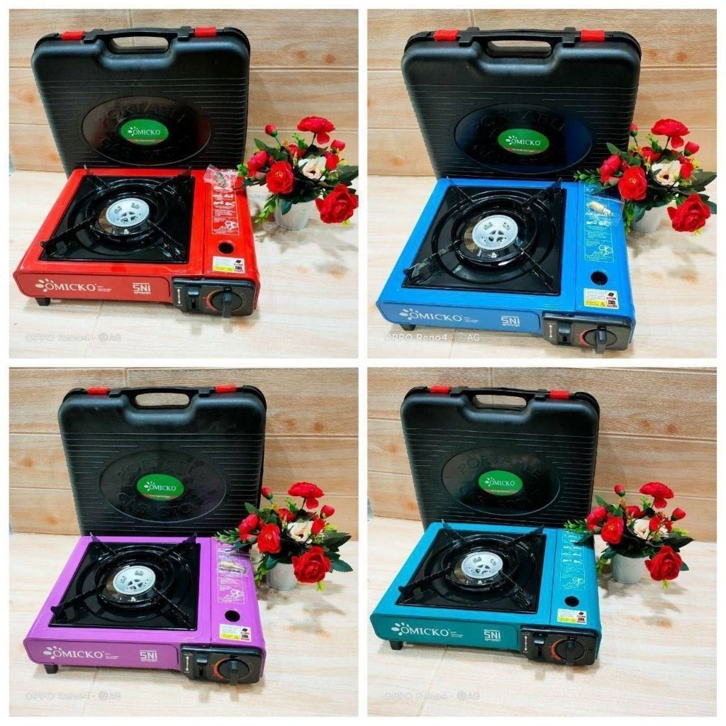Kompor gas Portable omicko