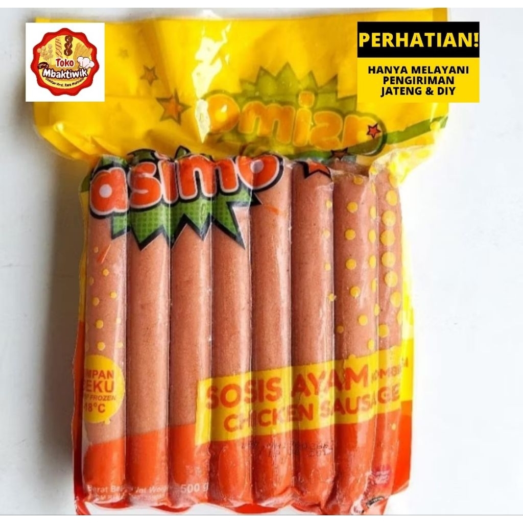

sosi ayam Asimo 500 gram sosis Asimo ayam 500 gram