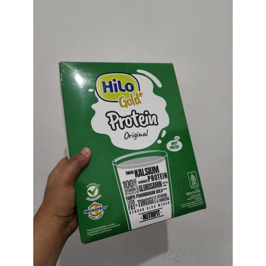

Hilo Gold Protein Original - Cokelat 1000 gram