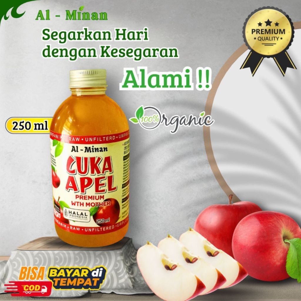 

CUKA APEL PREMUIM 250ml_ aple cider vinegar