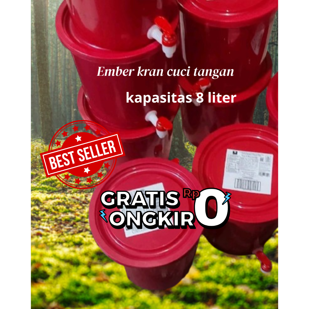 Ember Cuci Tangan,ember kran air wudhu,ember kran dispenser 8liter