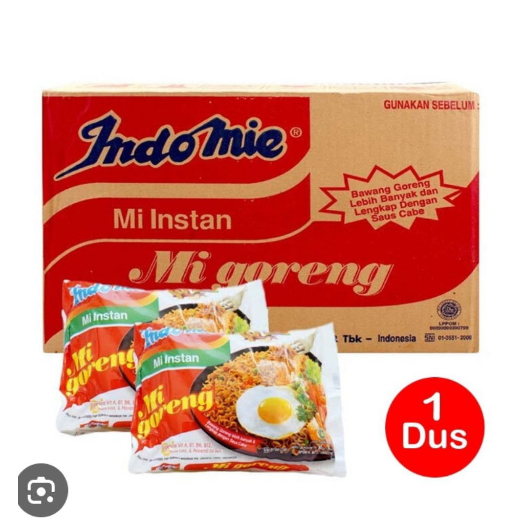

Indomie Goreng 1 Dus Isi 40pcs