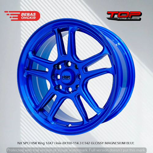 velg mobil blue nx spo r16 untuk avanza xenia livina hsr wheel ring 16 original murah