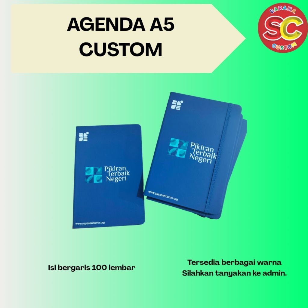 

buku agenda custom desain/buku agenda A5/buku agenda promosi/buku agenda custom