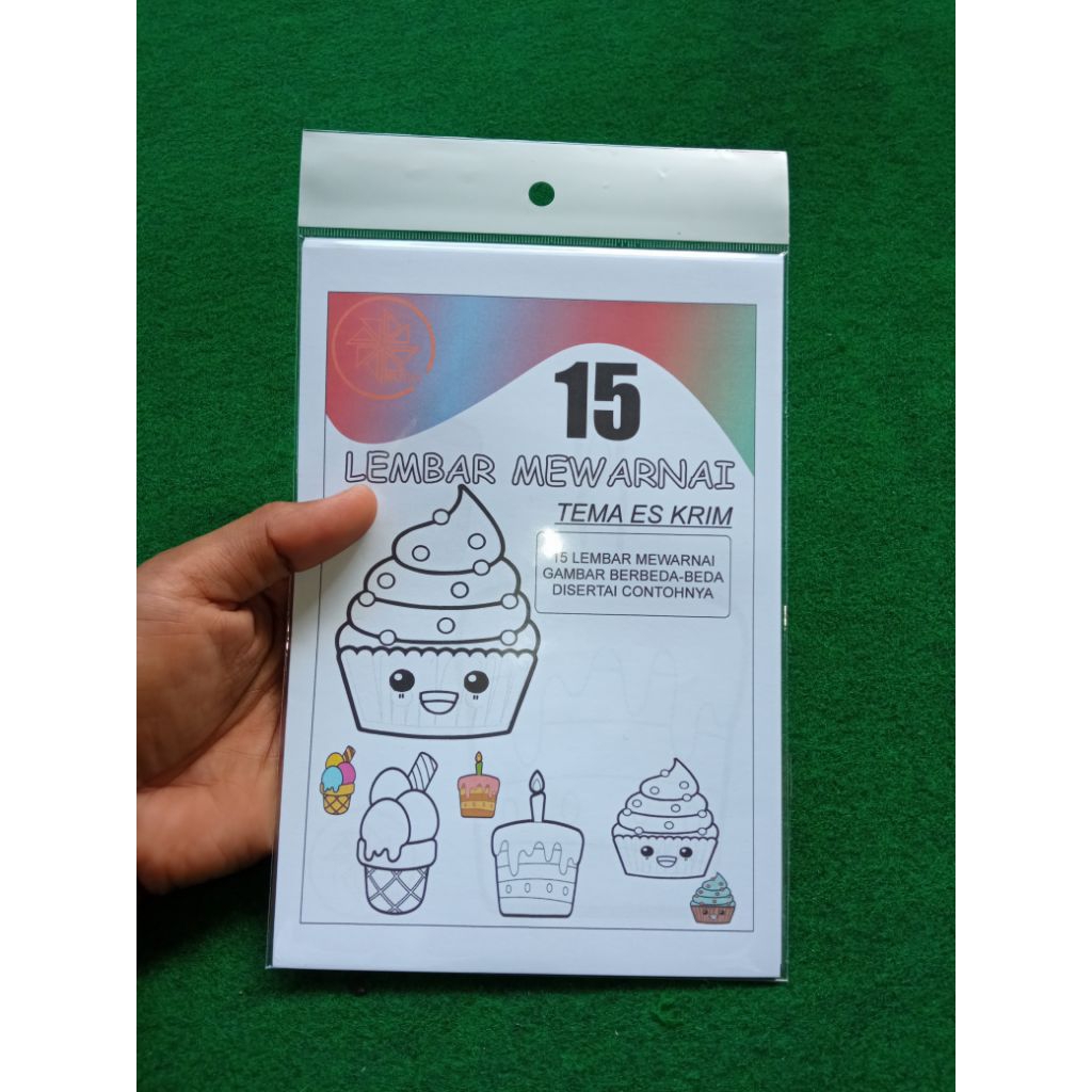 

lembar mewarnai anak 15 tema es krim cocok untuk anak tk sd