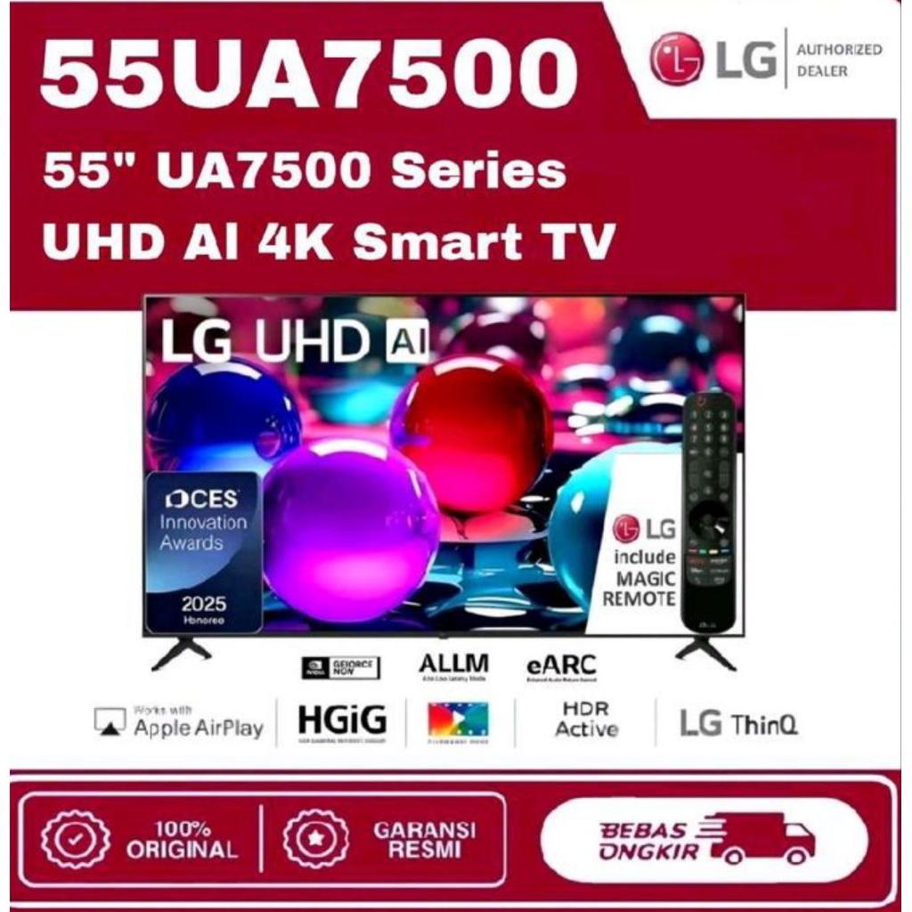 TV LG 55 INCH SMART TV UHD 4K 55UA7500