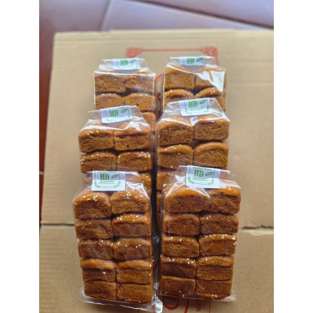 

PAKET isi 6 bolu jadul wijen enak